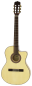 Preview: Aria A48CE, Fichte massiv / Ahorn, Thinbody, Cutaway, Pickup, 45mm Sattelbreite